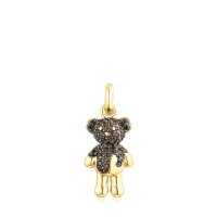 TOUS and smoky quartz Teddy Bear 토스펜던트