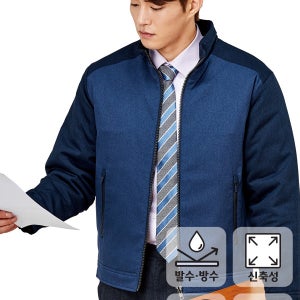 피오젠 작업복 피오젠 PW-J330 고신축 스트레치 경량 점퍼