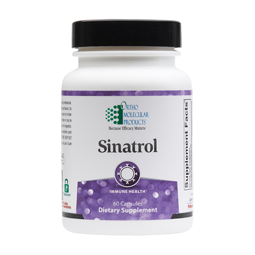 미국 Ortho Molecular Sinatrol 60정 호흡장애 개선 면역력 강화  1개