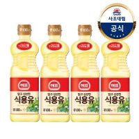 사조해표 [사조대림] 해표 콩기름(식용유) 900ml x 4병