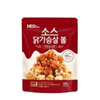 청솔식품 허닭 소스 닭가슴살볼 저크소스맛 100g