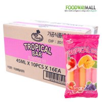 오키오 쭈쭈바 트로피칼바 1box (160개입) 쮸쮸바 아이스바