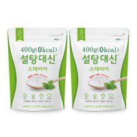 바이오믹스 설탕대신 스테비아 효소처리 에리스리톨 400g x 2봉