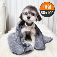 초극세사 펫타올 목욕 강아지 수건 고양이 타월80x100