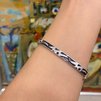 Tribal 925silver bangle III