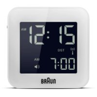 BRAUN 브라운 디터람스 클래식 알람시계 BNC008W