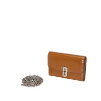 분크 BL Occam Droit Chain Medium Wallet 오캄 디롯트 체인 중지갑 Camel LE1211399157