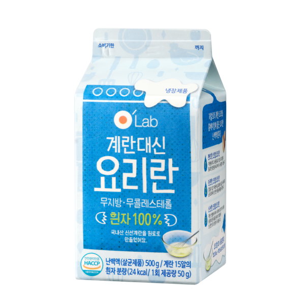 오랩 계란대신 오랩요리란(흰자) 성분 분석