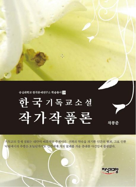 한국 기독교소설 작가작품론