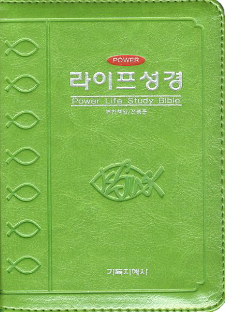 파워라이프성경(미니)(연두)(개역한글판)