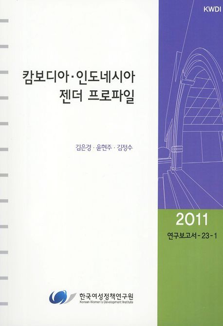 캄보디아·인도네시아 젠더 프로파일
