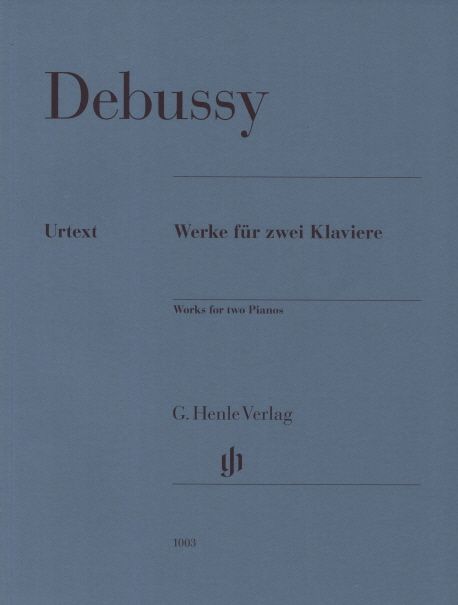 Werke fur zwei klaviere.  - [score] Claude Debussy ; Herausgegeben von Ernst-Gunter Heinem...