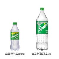 스프라이트500ml 스프라이트제로1.5L 12개 24개