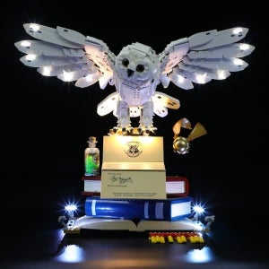 76391 호그와트 아이콘 - 콜렉터 에디션 Yeabricks LED KIT,(블럭 미포함)