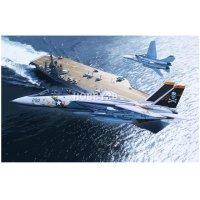 1 72 Tomcat Jolly Rogers 전투기 비행기 디오라마 조립 모형 프라모델 밀리터리 F-14A