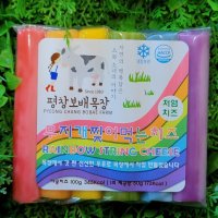 평창보배목장 무지개치즈 100g 찢어먹는치즈 수제 스트링 와인안주 간식 홈카페 토스트 돈까스 친환경 유기농