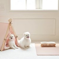 울리 엣지 실리콘 매트 55 / 강아지 고양이 배변 식기 논슬립