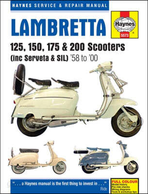 Lambretta Scooters (58 - 00) (125, 150, 175 & 200 Scooters (inc Servita & SIL))
