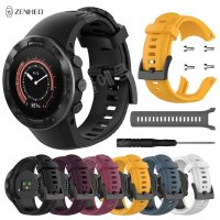 Suunto 5 스마트 워치 밴드용 실리콘 시계 밴드 스트랩