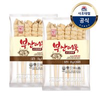 사조대림 대림냉동 사각꼬치어묵 600g 냉동 x2개