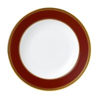 웨지우드 르네상스 레드 수프 접시 Wedgwood Renaissance Red Rim Soup 9.1inch