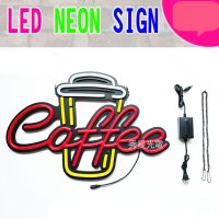 LED 문패 커피 전문점 간판 커피 카페 네온 COFFEE