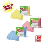 3M 3M주방용품 스카치브라이트 천연 펄프 행주 1팩-10EA