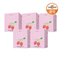 JARDIN 쟈뎅 쟈뎅 아워티 스트로베리 밀크티 4p X 5개입