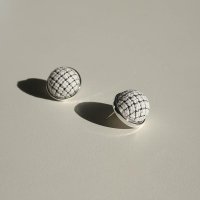 미드나잇모먼트 tweed earring -