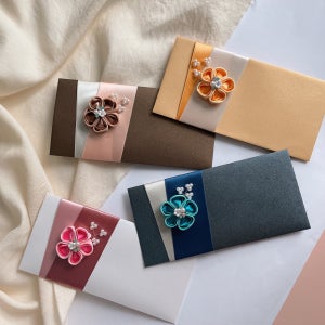 어버이날 부모님선물 명절봉투 진주장식봉투 고급리본꽃봉투, 더리본메이커