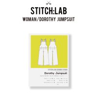 스티치랩 패턴 Dorothy Jumpsuit 성인 패턴 원피스패턴 점프수트패턴 옷만들기 의류패턴