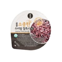 시아스 곰곰 소중한 우리쌀 찰흑미밥 210g