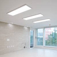 LED평판등 퓨처 LED 거실등  전구색