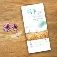 절기 헌금봉투 교회 봉투 맥추감사 규격봉투 100매입