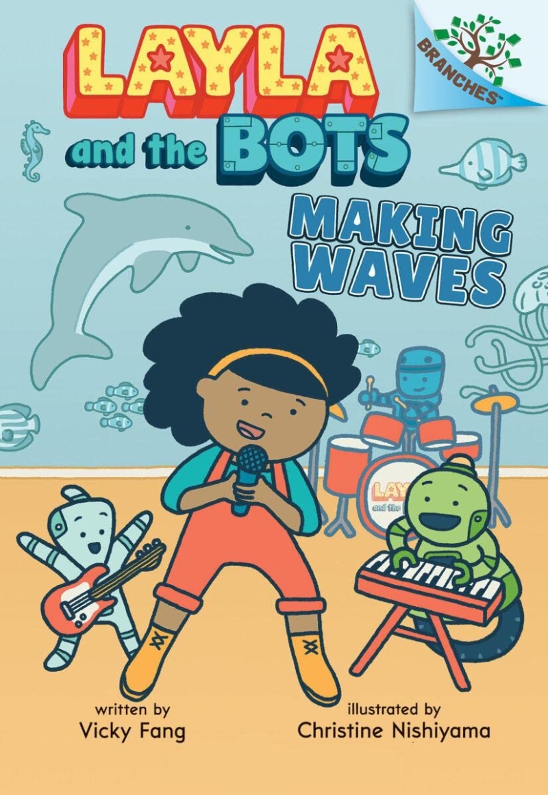 Layla and the bots. 4 making waves