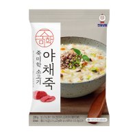 죽미학 소고기야채죽 220g