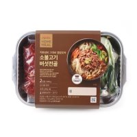 홈플러스시그니처 소불고기 버섯전골 490g