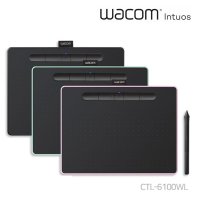 와콤 인튜어스 중형 블루투스 타블렛 CTL-6100WL 블랙