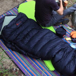 [백컨트리] D700 덕다운 머미형 침낭 D700