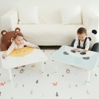 [뒹굴러] 뒹굴러 블랑코 테이블 아기 책상 어린이 높이조절 접이식