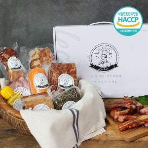 [롯데백화점] 친환경팔도 HACCP 프리미엄 독일식 수제 햄 소세지 선물세트 5호 LE1211293549