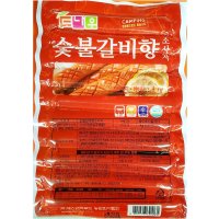 대용량 숯불갈비맛 후랑크 소시지 1kg 프랑크소세지