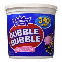 Duble bubble 더블 버블 미국 풍선껌 츄잉검 야구선수껌 오리지널맛 340개