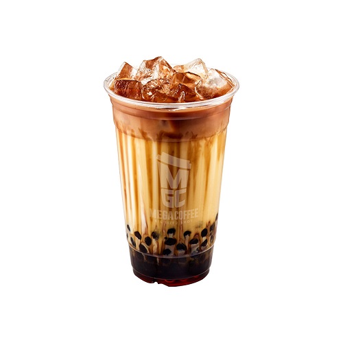 메가커피 흑당버블 밀크티 라떼 아이스(ICED)
