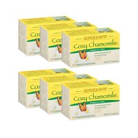 비글로우 코지 카모마일 허브 티 티백 20개입 20g 6팩 Bigelow Cozy Chamomile Herbal Tea Bags