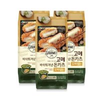 CJ 고메 바삭튀겨낸 모짜렐라돈카츠 450g X3개