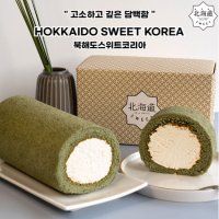 북해도스위트코리아 쑥콩고물롤케이크  1개  350g