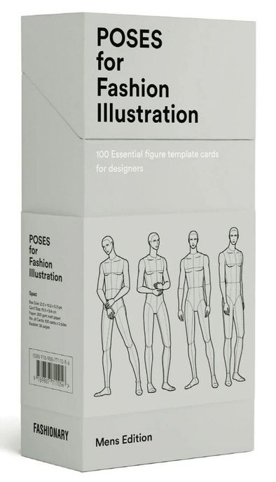 Poses for Fashion Illustration - Mens (Card Box)