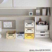 아이카사 박스 아파트먼트 Mini White 선반/수납장