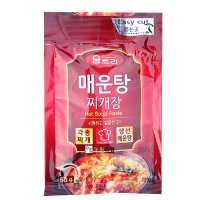 움트리 매운탕찌개장 50g x 1개 배달용 일회용 매운탕소스